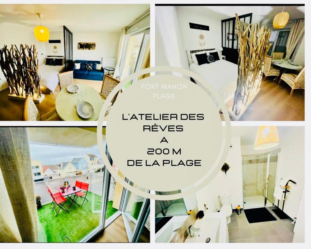 L'Atelier Des Reves A 200 M De La Plage Fort-Mahon-Plage Dış mekan fotoğraf